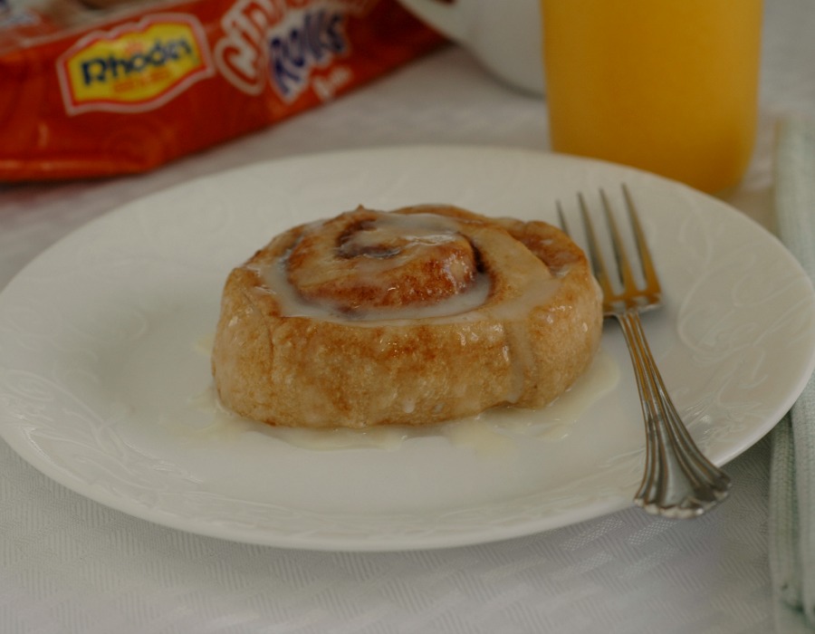 Microwave Cinnamon Rolls