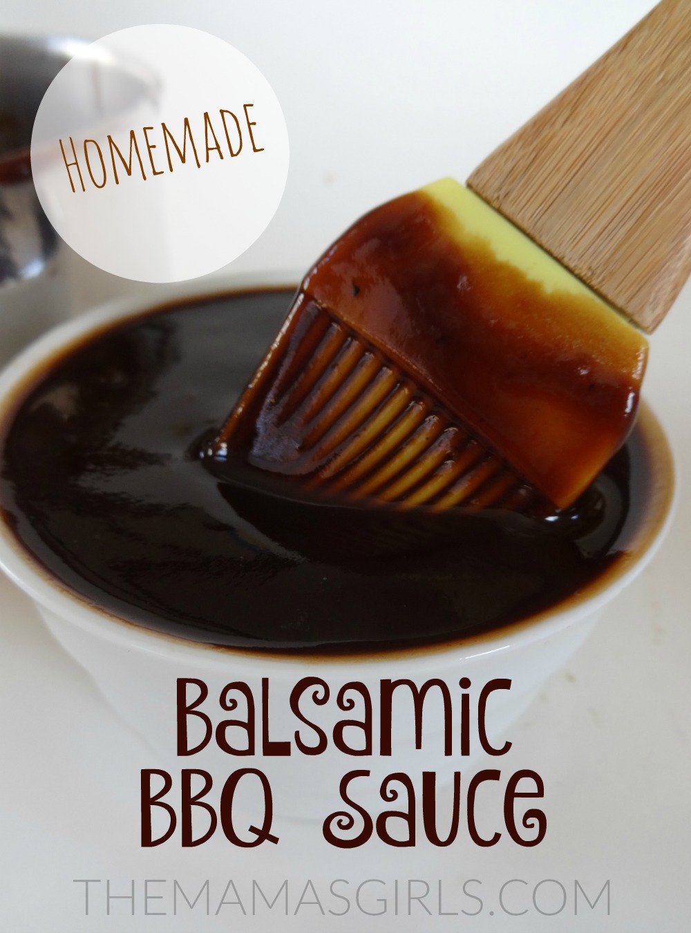 Homemade Balsamic BBQ Sauce TheMamasGirls