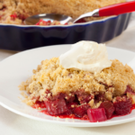 rhubarb crisp