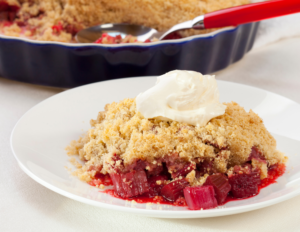 rhubarb crisp