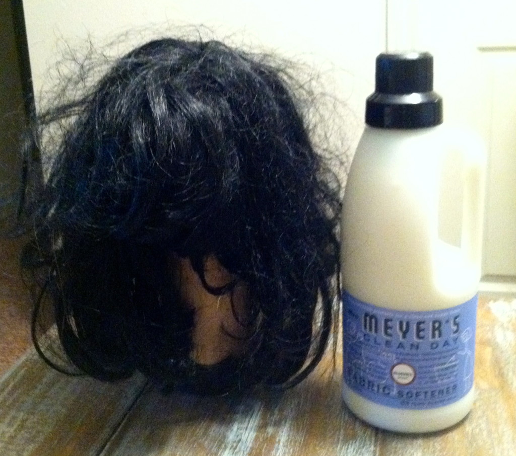 Synthetic Halloween Wig Maintenance TheMamasGirls