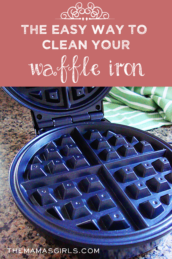 The Easy Way to Clean Your Waffle Iron