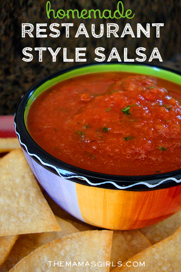 Restaurant Style Salsa