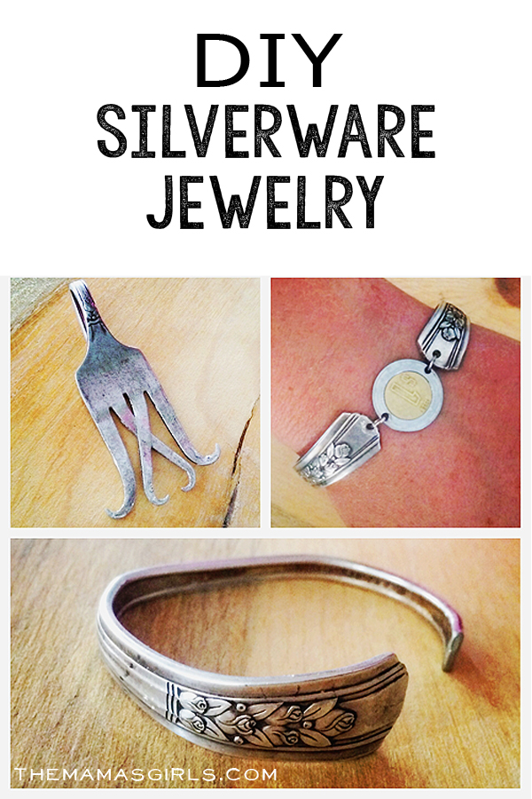 How To Make Silverware Jewelry Themamasgirls - Silver Spoon Jewelry Diy