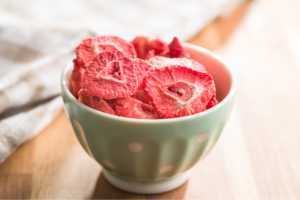 strawberry chips