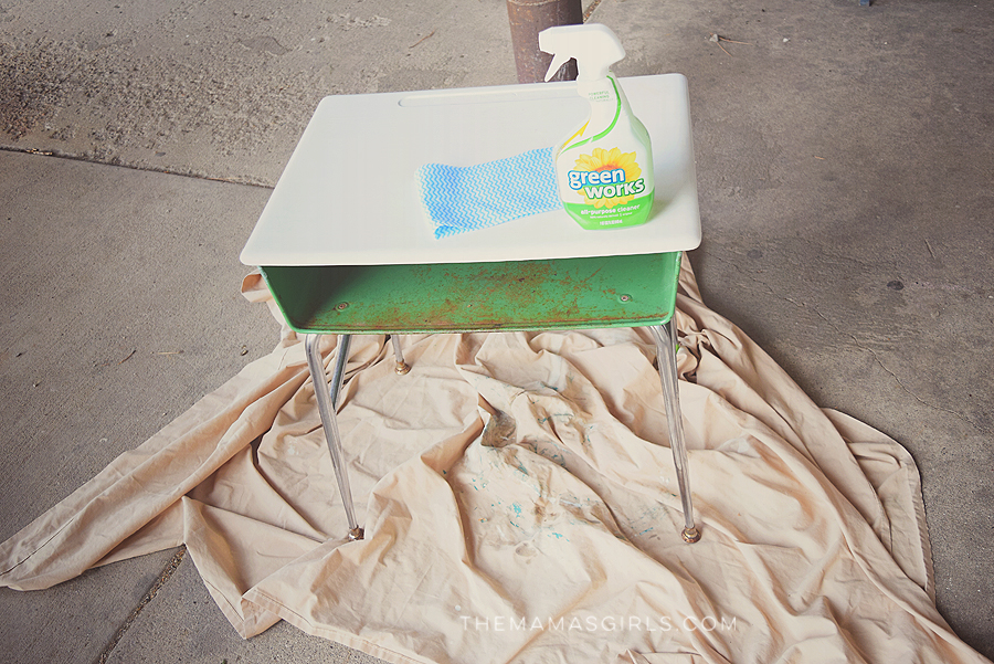 DIY Dry Erase Desk TheMamasGirls