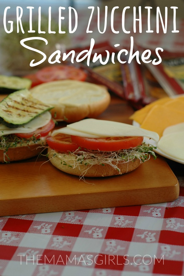 Grilled Zucchini Sandwiches