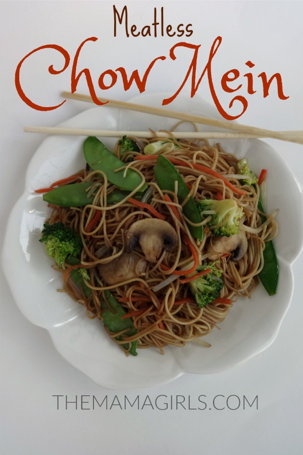 Meatless Chow Mein