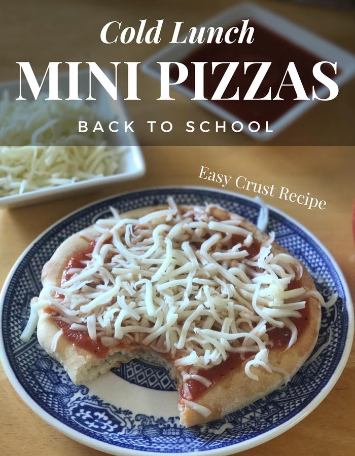Cold Lunch Mini Pizzas