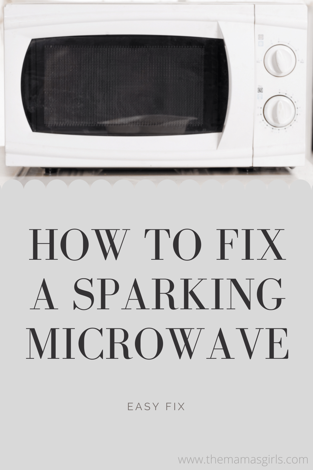 Microwave Sparking Problem and Resolution TheMamasGirls